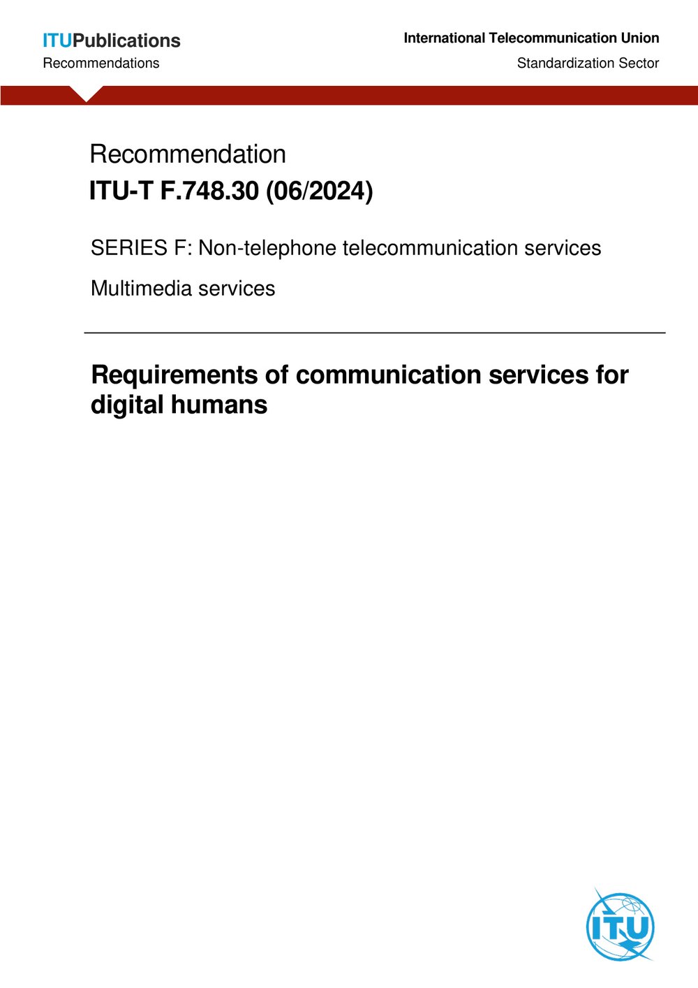 ITU-T F.748.30 standard document page